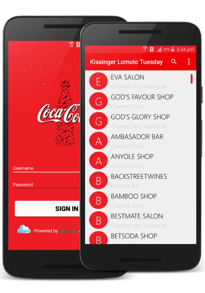 FMCG SFA Device